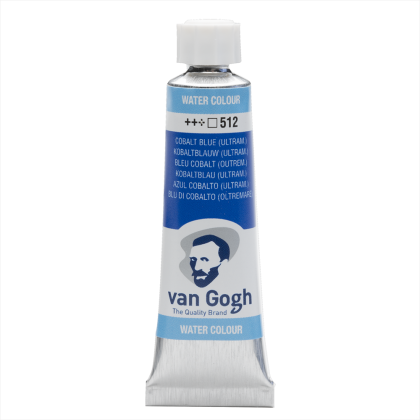 Краски акварельные "Van Gogh", 512 кобальт синий ультрамарин, 10 мл, туба
