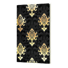 Блокнот "Art Deco Gold", 32 листа, линованный, черный, золотой