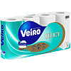 Бумага туалетная Veiro Delicate, 8 рулонов, 3 слоя, белый  - 3