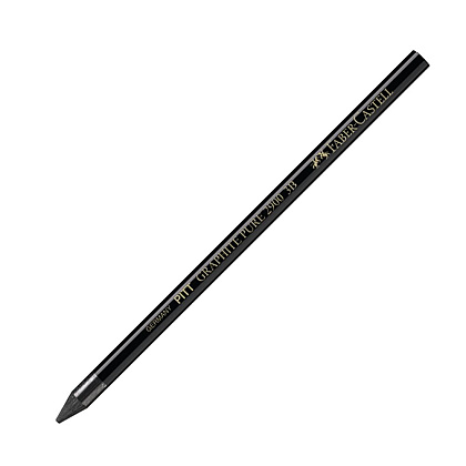 Карандаш цельнографитный PITT "Graphite Pure", 3B