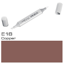 Маркер перманентный "Copic Sketch", E-18 медь