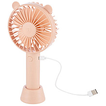 Электровентилятор настольный Energy "EN-0610 USB", розовый 