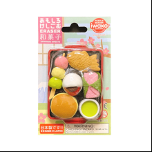 Набор ластиков "IWAKO Japanese Sweets", 7 шт, ассорти