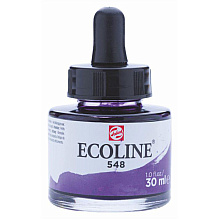 Жидкая акварель "ECOLINE", 548 сине-фиолетовый, 30 мл