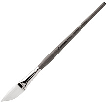 Кисть "Escoda Perla 1436", синтетика белая, даггер лайнер, №1/4