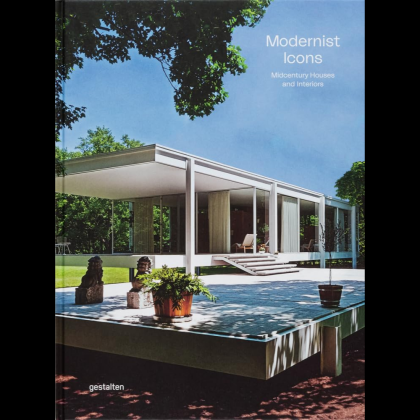 Книга на английском языке "Modernist Icons. Midcentury houses and interiors"