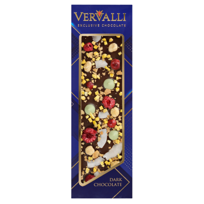 Шоколад темный "Vervalli. Манго, фундук, кокос", 110 гр.