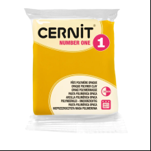 Полимерная глина "Cernit № 1 (Number One)", 56 г, 700 желтый