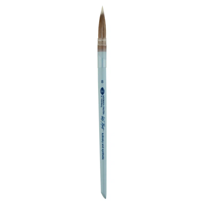Кисть "Белые ночи", круглая, на короткой ручке, №8