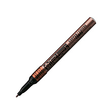 Маркер перманентный "Pen-Touch", F, медный