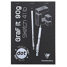 Скетчбук "Graf it", А4, 90 г/м2, 80 листов, ассорти