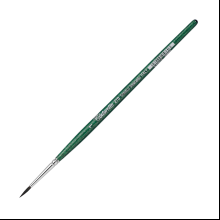 Кисть для рисования "Tintoretto Emerald", синтетика, круглая, №1