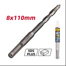 Бур по бетону Deli YS EDH-Y08110, 8 x 110 мм, SDS-PLUS