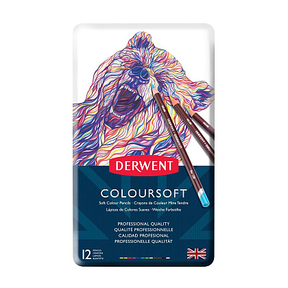 Набор цветных карандашей "Coloursoft", 12 цветов - 3