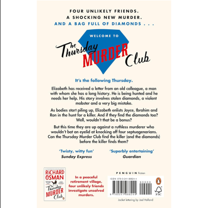 Книга на английском языке "The Man Who Died Twice", Richard Osman - 2