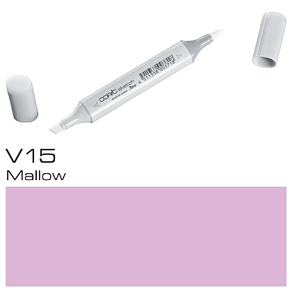 Маркер перманентный "Copic Sketch", V-15 мальва