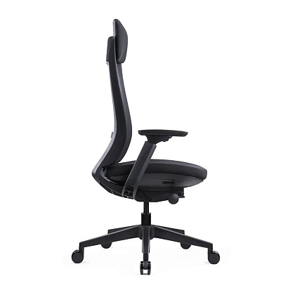 Кресло компьютерное SitZone E-VL002A, сетка, ткань, пластик, черный - 3