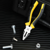 Плоскогубцы Deli YS EDL0001, 160 мм, 2-х компонентные рукоятки - 6