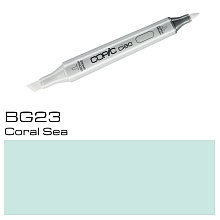 Маркер перманентный "Copic ciao", BG-23 коралловое море