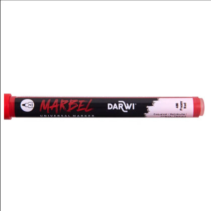 Маркер акриловый "Darwi.Marbel" 480, маковый красный - 2
