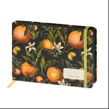 Скетчбук "Flora. Paradise. Oranges", 14.6х21.3 см, 100 г/м2, 100 листов, разноцветный