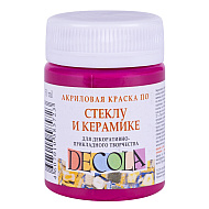 Краска акриловая по стеклу и керамике 