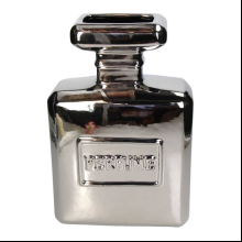 Ваза "Perfume Bottle", фаянс, серебристый
