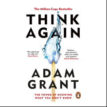 Книга на английском языке "Think Again", Adam Grant