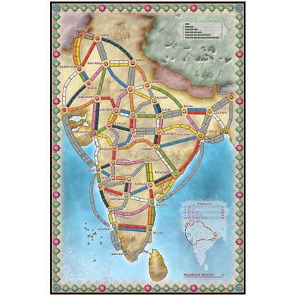 Игра настольная "Ticket to Ride: Индия и Швейцария" - 2