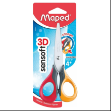 Ножницы Maped "Sensoft" для левшей, 13.5 см