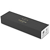 Ручка шариковая автоматическая "IM Essential Brushed Metal CT", 1.0 мм, черный, серебристый, стерж. синий - 4