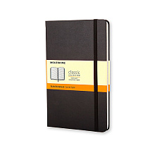 Блокнот "Classic Pocket", А6, 90x140 мм, 96 л, черный