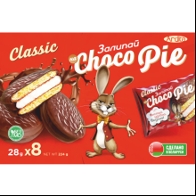 Печенье "Залипай на Choco Pie Классик", 224 г
