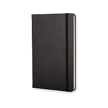 Блокнот "Classic Pocket", А6, 90x140 мм, 96 л, черный
