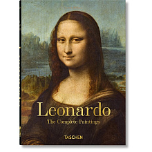 Книга на английском языке "Leonardo, The Complete Paintings", Frank Zollner