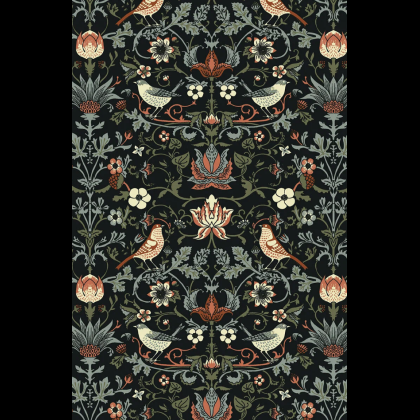 Ежедневник "William Morris Inspiration", А5, желтые и розовые цветы - 5