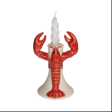 Подсвечник "Lobster", 12,2х10,7х17,8 см, красный