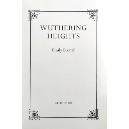 Книга на английском языке "Wuthering Heights (подарочное издание)", Emily Bronte - 3