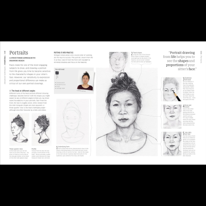 Книга на английском языке "Artists Drawing Techniques", DK - 3