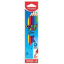 Цветные карандаши Maped "Color Peps", 6 цветов