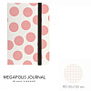 Блокнот "Megapolis Journal. Dots", A6, 100 листов, клетка, лососевый - 3