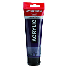 Краски акриловые "Amsterdam", 568 сине-фиолетовый прочный, 120 мл, туба