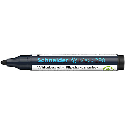 Маркер для доски "Schneider Maxx 290", черный  - 5