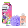 Набор подарочный DOLCE MILK: гель для душа "Персик на пляже" 300 мл, губка для душа - 2