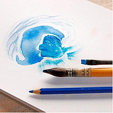 Блок-склейка "Paint'On" Grain, А5, 250 г/м2, 20 листов