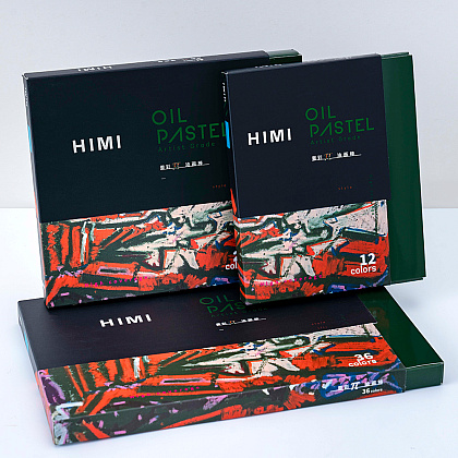 Пастель масляная Himi "π Series", 24 цвета - 9