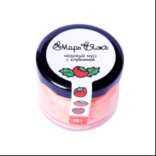 Медовый мусс "МарьЯжъ" с клубникой, 30 гр 