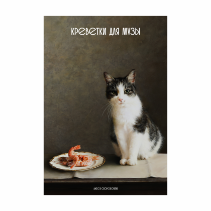 Скетчбук "Креветки для музы", Алеся Скоробогатая, 13х21 см, 140 г/м2, 80 листов, красный             - 2