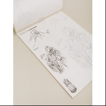 Книга "Альбом-пособие по рисованию. Горы и реки"