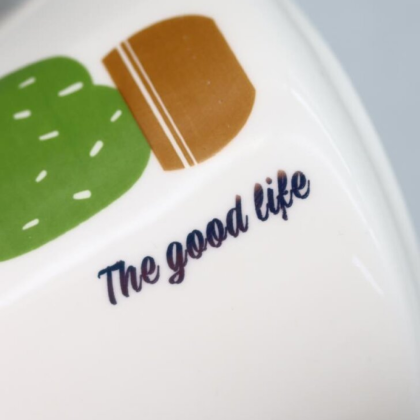 Кружка "The good life", керамика, 400 мл, белый - 5